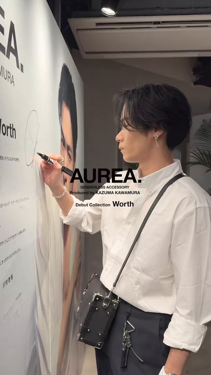 渋谷モディで開催中のPOPUP STOREに 川村壱馬が急遽来店！ 店内の