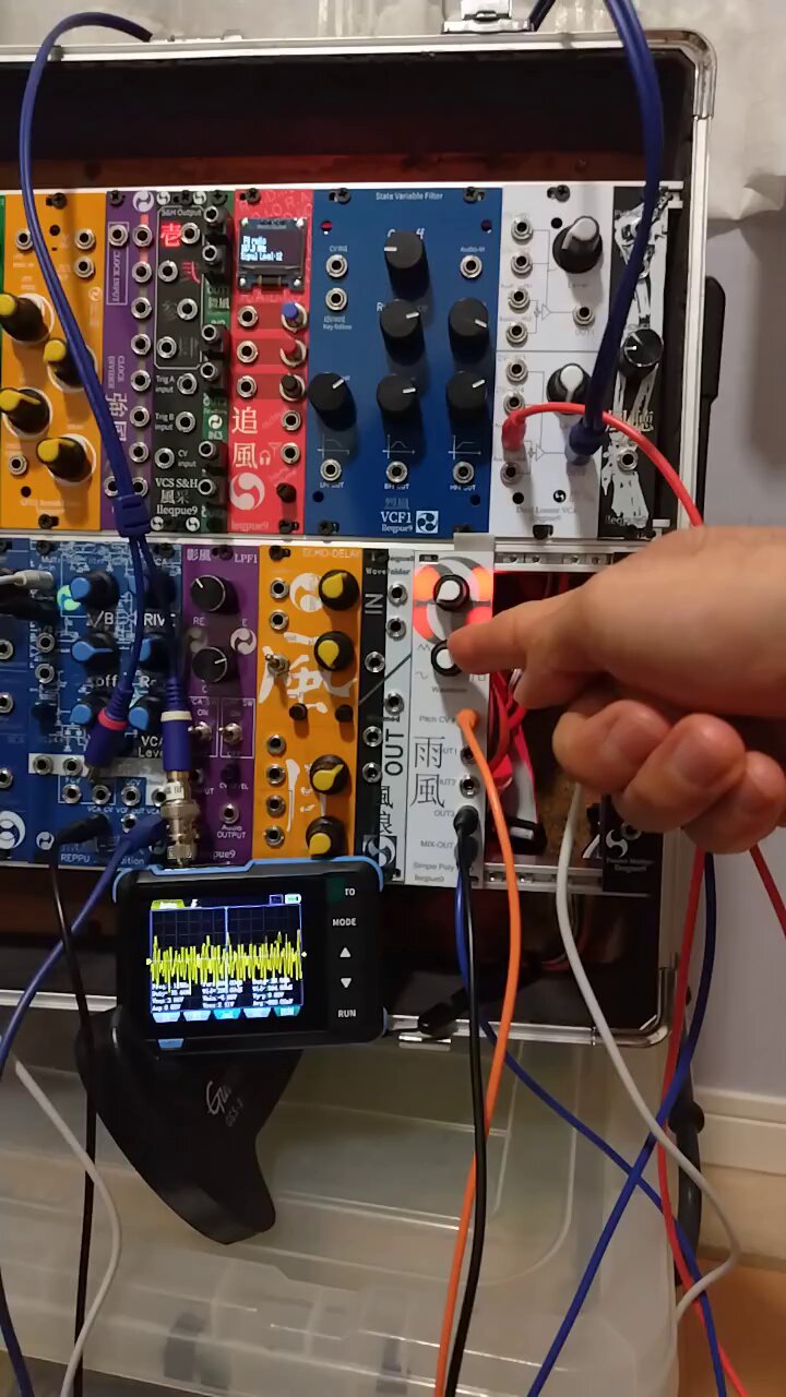 Simple Poly DCO 雨風 lleqpue9 モジュラーシンセ