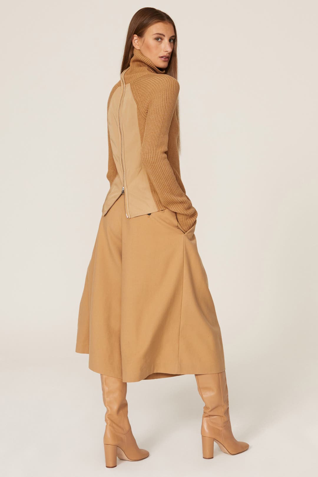 Zip Back Turtleneck Sweater by KF/KaufmanFranco x RTR | Rent the