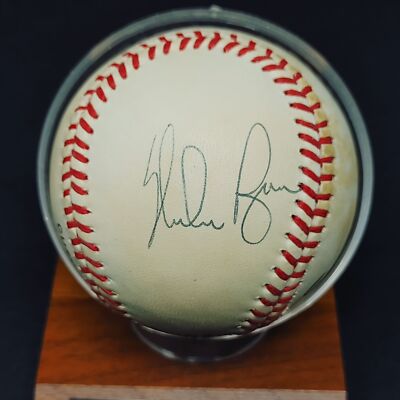 Hank Aaron, Nolan Ryan, Pete Rose Signed Baseball ROMLB - PGS Gold