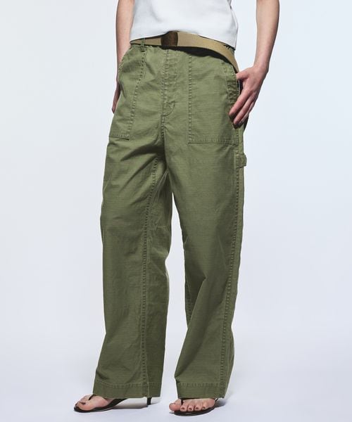ユリウス フルジップ カーゴパンツ カーキ ユリウス フルジップ カーゴ