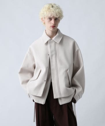 HARE ウーリーテックコンパクトショートブルゾン ウーリーテック