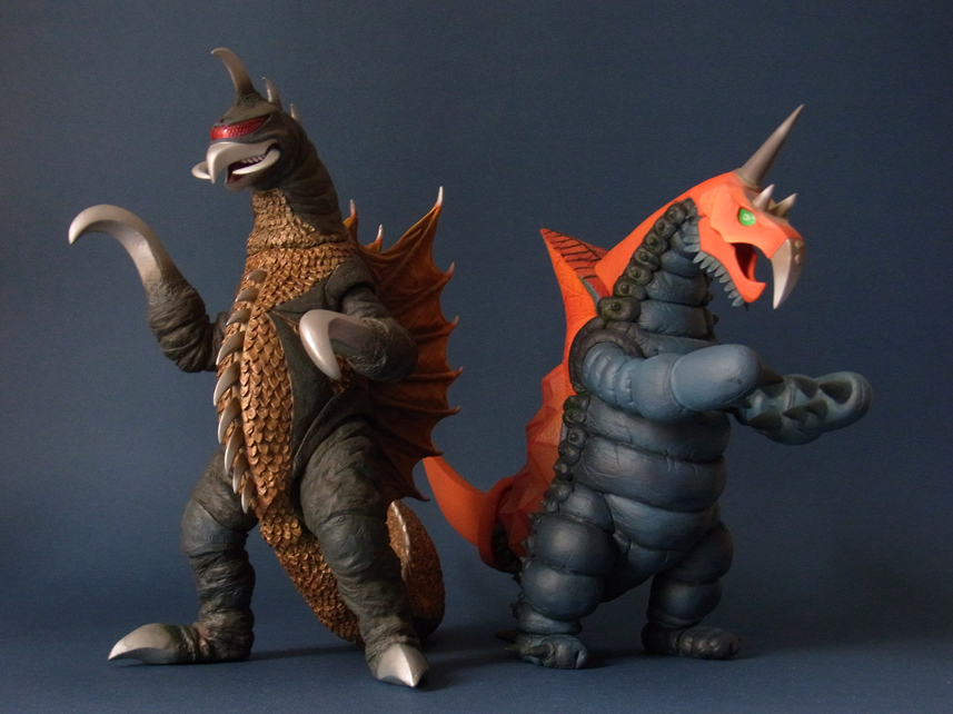 東宝大怪獣シリーズ エクスプラス ゴジラ対ガイガン対決セット ゴジラ