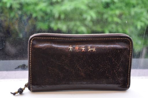 新品未使用 エンリーベグリン 2つ折り財布 ナッパオミノ デカオミノ