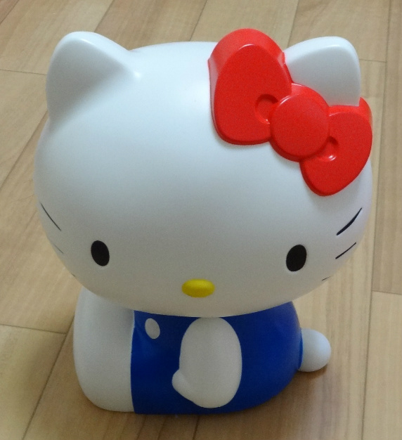 希少 サンリオ ハローキティ 置物 ジオラマ陶器貯金箱 レトロ レア