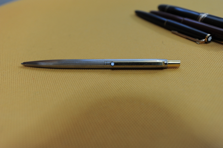 モンブラン Sライン ボールペン : 昔取ったきねづか
