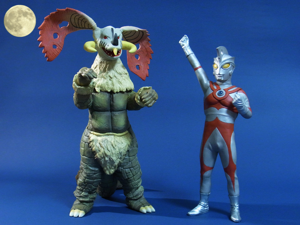 大怪獣シリーズ ルナチクス 蓄光 Ver.少年リック ソフビ フィギュア 大