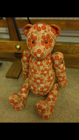 アフリカンフラワーモチーフで作るあみぐるみ : Crochet with Ricky