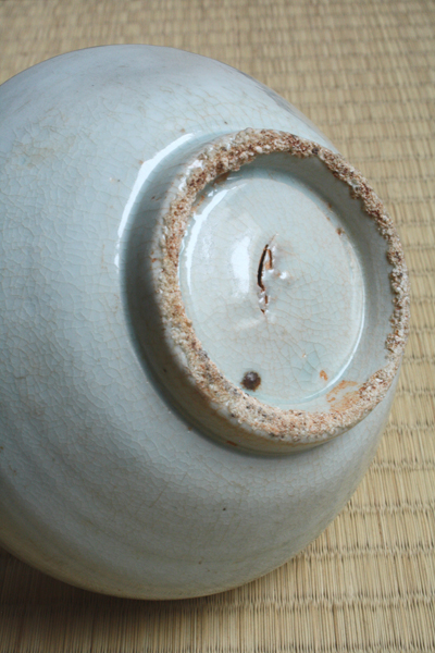 李朝白磁壺（塩笥） : 青蓮亭日記