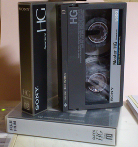 ベータマックス用ビデオテープ