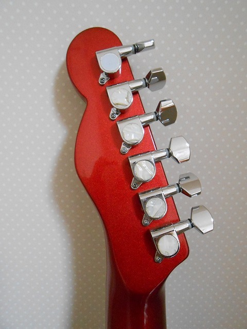 Triumph テレキャスター メタリックレッド : ぎたろうの安ギター伝説