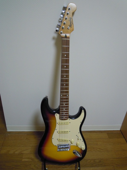 バークレーBARCLAY ストラトタイプギター 初期 ロゴ期 バークレー