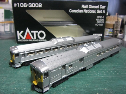 KATO USA ステンレス製ディーゼルカー RDC-2・3形 2両セット KATO