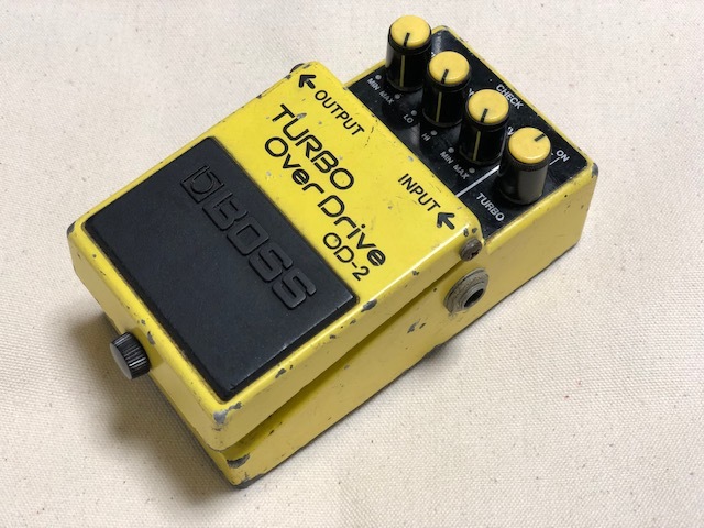 ギター BOSS OD-2 Turbo Over Drive 772600 JAPAN BOSS OD-2 Turbo