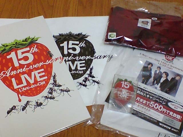 2006.11.25 ラルク 15th L'Anniversary 1日目 詳細レポ : ign.