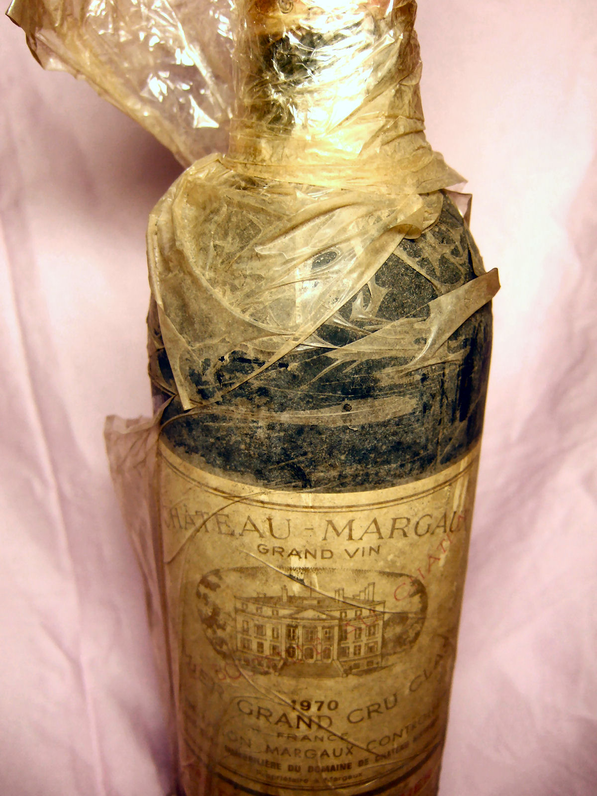 Ch.マルゴー1970年・ワインのミイラ : 飲食万歳