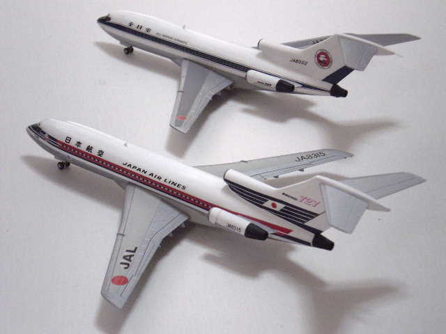 ☆全日空旧塗装(白)ボーイング727☆レア出品☆ANA☆白色塗装出品その①