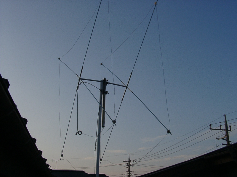 50Mhz 2エレキュビカルクワッドアンテナの製作（その1） : 埼玉の空より