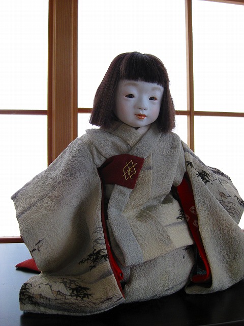 江戸三つ折れ市松人形工程 : 如月の月