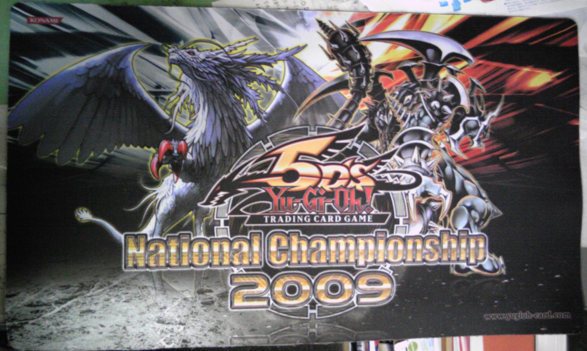 遊戯王 公式 プレイマット ダークアームドドラゴン 裁きの龍