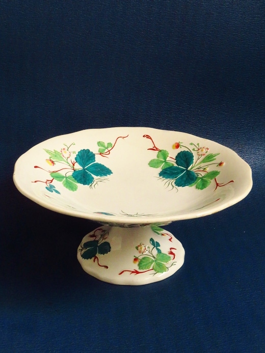 ジョルジュ・サンドのいちご皿 FRAISE クレイユモントロー C *状態良