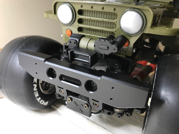 ワイルドウイリー2XB カスタム バンパー交換 : Black Fantom