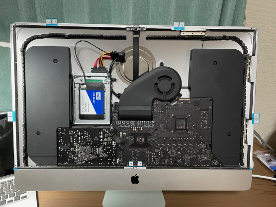 iMac (Retina 5K, 27-inch, Late 2015)のSSD換装。 : 食！