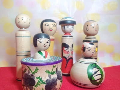 大鰐系こけし工人応援！拡大通販ブログ!!こけし本 お土産品 こけし