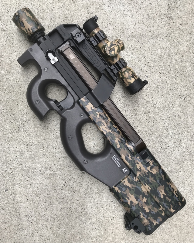 ◯東京マルイ P90 カスタム 東京マルイ P-90プラス 電動ガンのカスタム