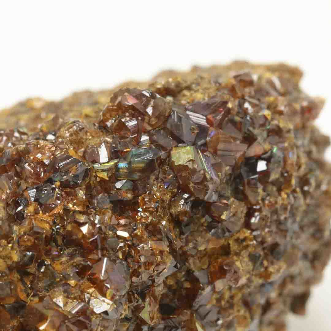 奈良県産レインボーガーネット原石 - 石の音ブログ