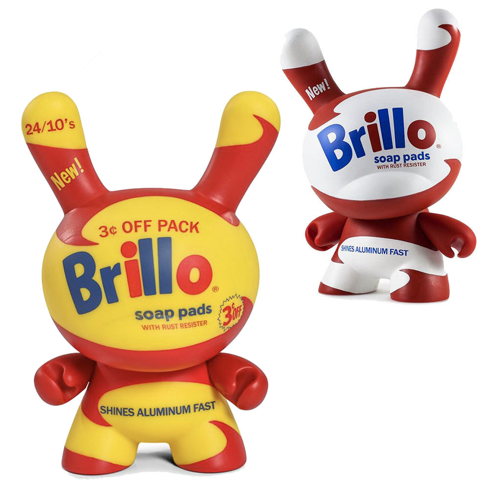 Andy Warhol Brillo Dunny フィギュア ウォーホル 3体 価値わからない