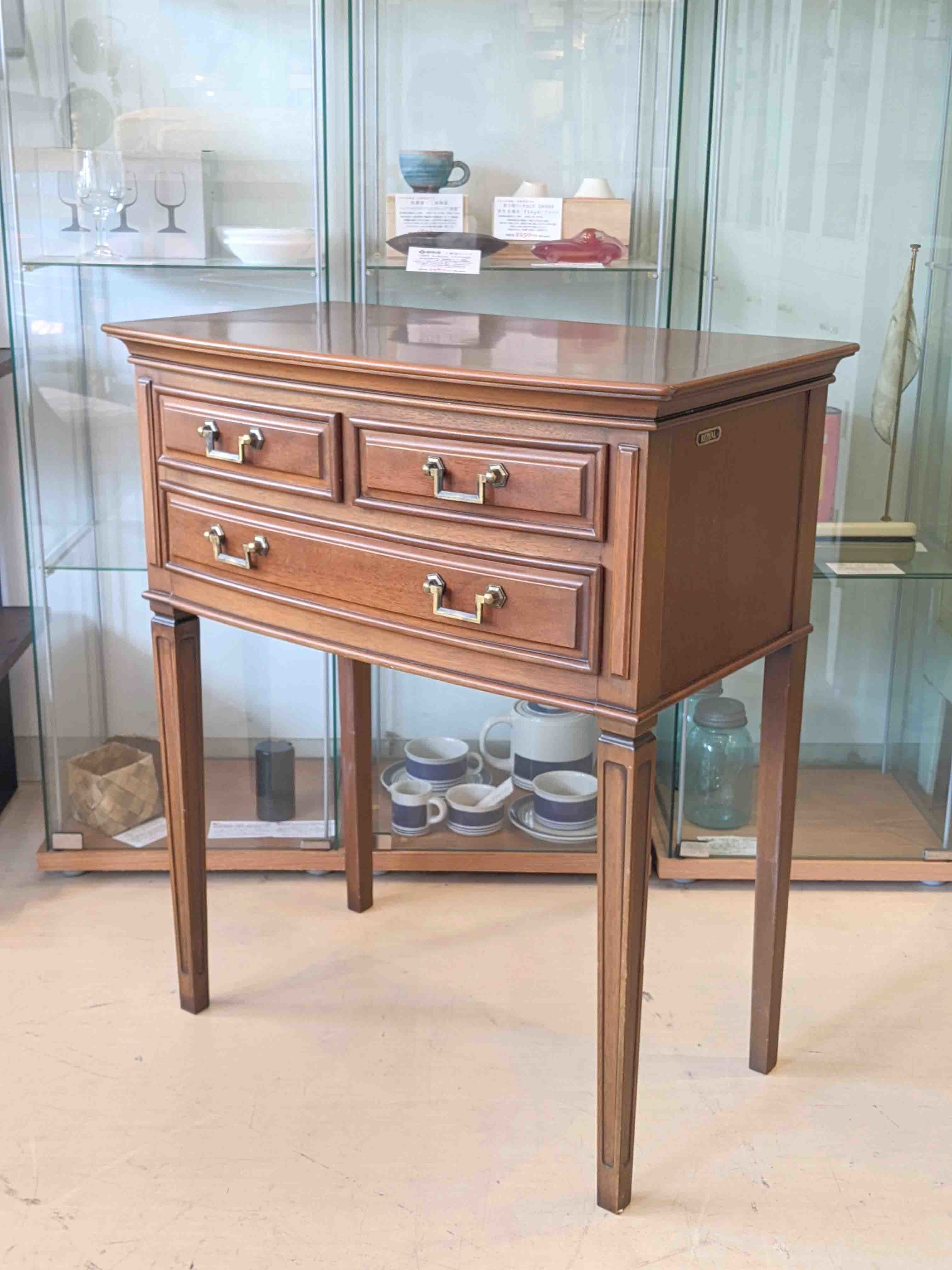 マルニ】地中海 ロイヤル 電話台 花台 FAX台 キャビネット マルニ