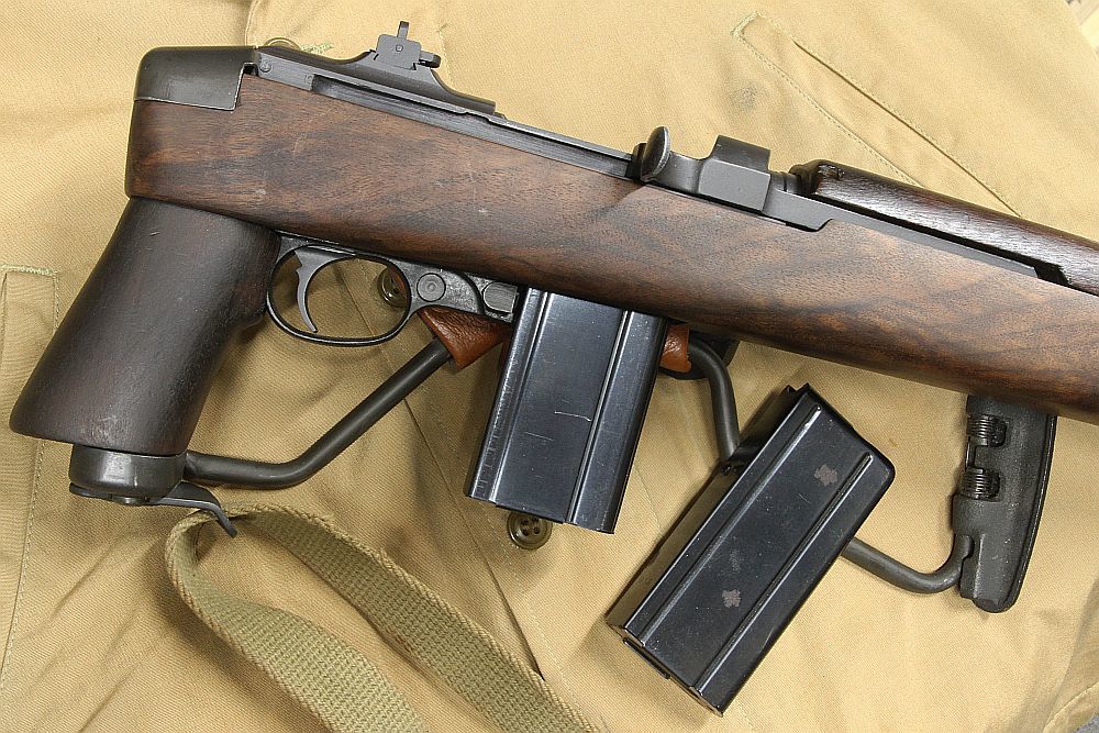 18禁。排莢式マルシン US M1カービン。ロングマガジン付き マルシン M1