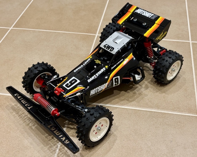 タミヤ1/10RC ホットショットⅡを組み立て。 : Black Fantom