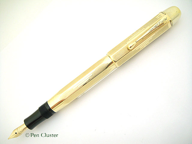モンブラン No.4 Push Knob Filler 585 Solid Gold - モンブラン｜Pen