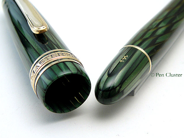 モンブラン 144 Masterpiece Green Striated - モンブラン｜Pen Cluster