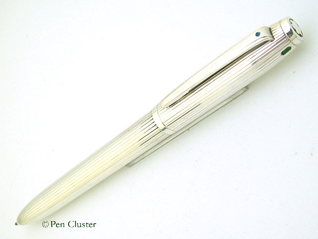 モンブラン 102 Pix-O-mat Silver 4color Ball Point - モンブラン