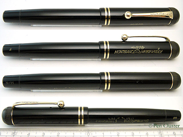 モンブラン 20 Meisterstück Black - モンブラン｜Pen Cluster