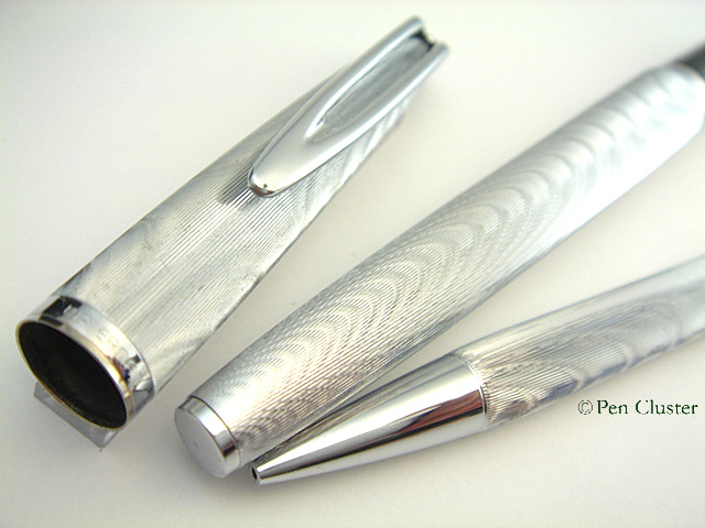 ウォーターマン CF Moire Cr Plate FP&Pencil Set - ウォーターマン