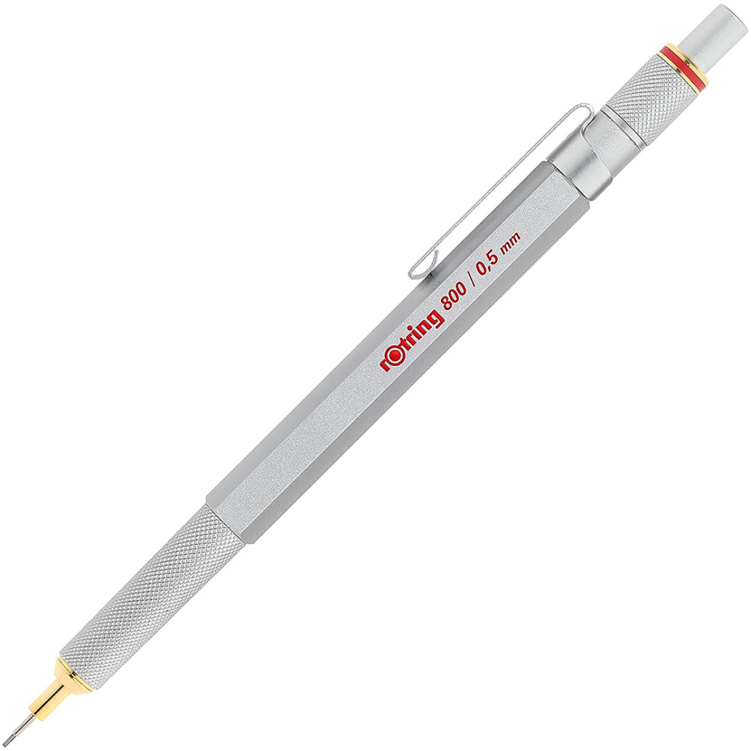Rotring 800 Mechanical Pencil 0.5 Silver | Pen Store