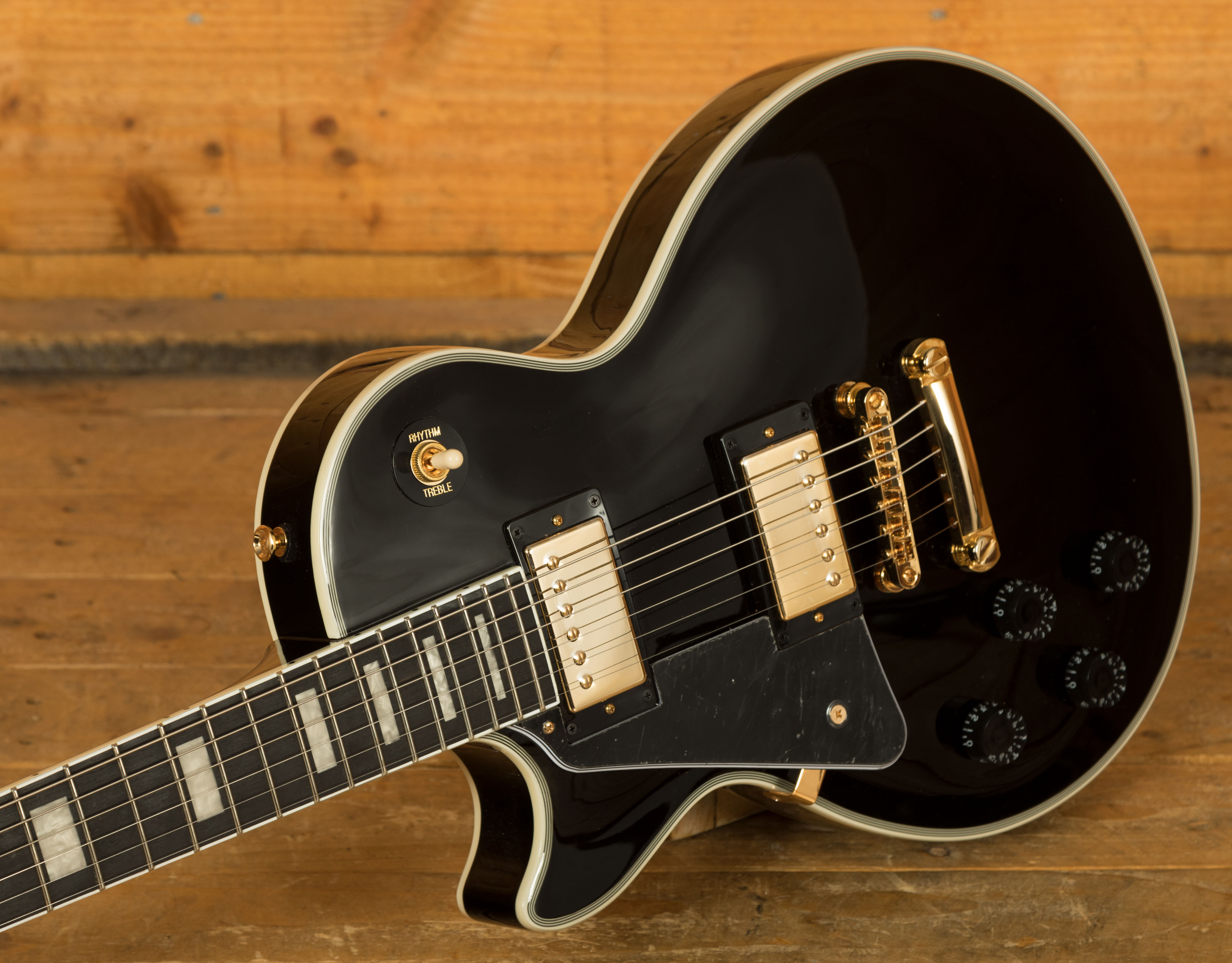 レフティー】Epiphone Les Paul Custom Pro ブラック