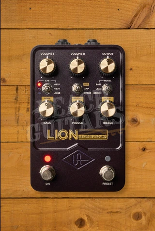 ギター UNIVERSAL AUDIO LION 58 SUPER LEAD AMP UNIVERSAL AUDIO UAFX