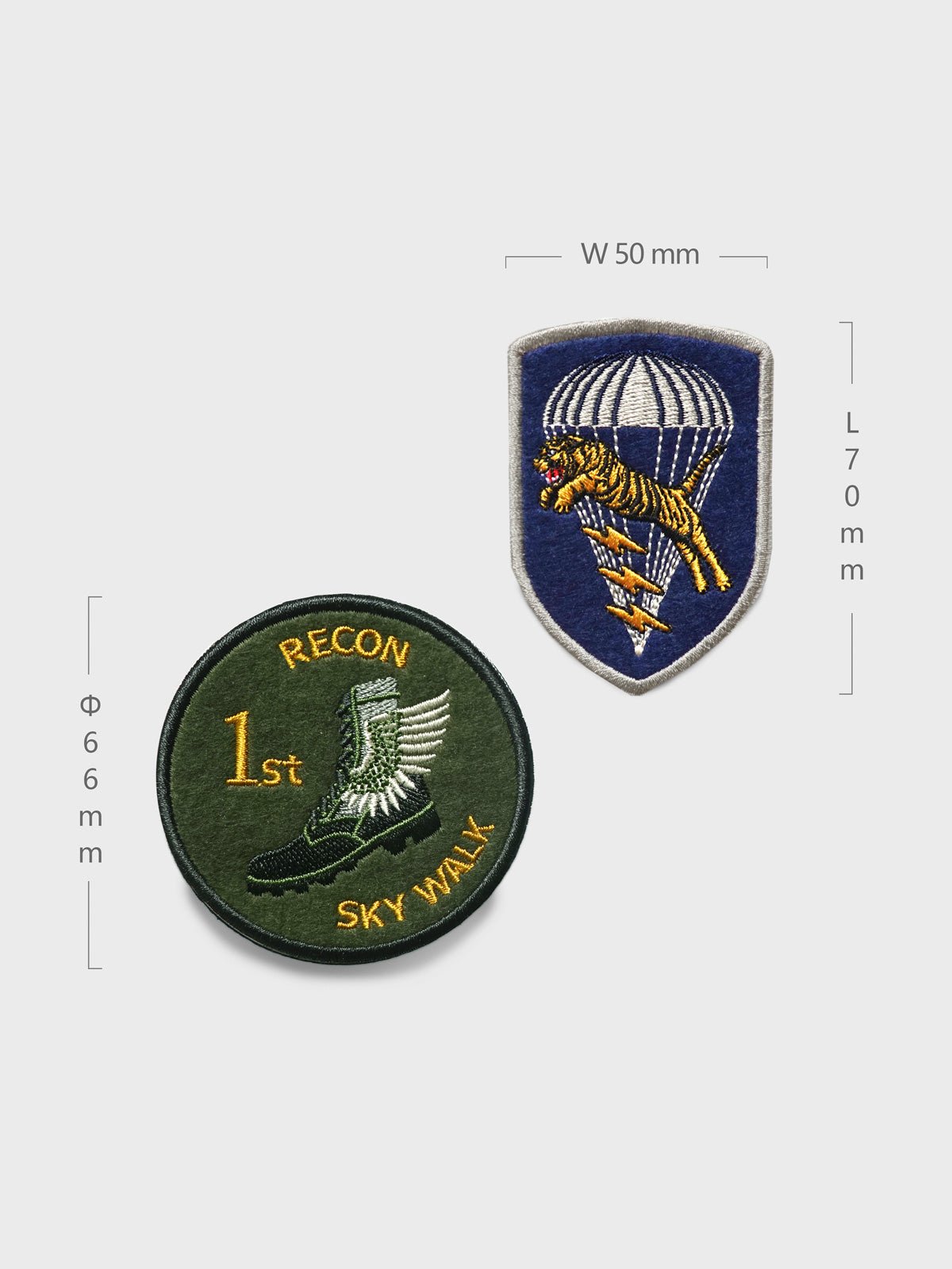 MACV-SOGミリタリー刺繍パッチ-PESSOA CLUB