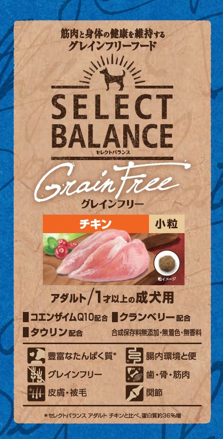 数量限定】セレクトバランス アダルトラム 小粒1才以上の成犬用 15