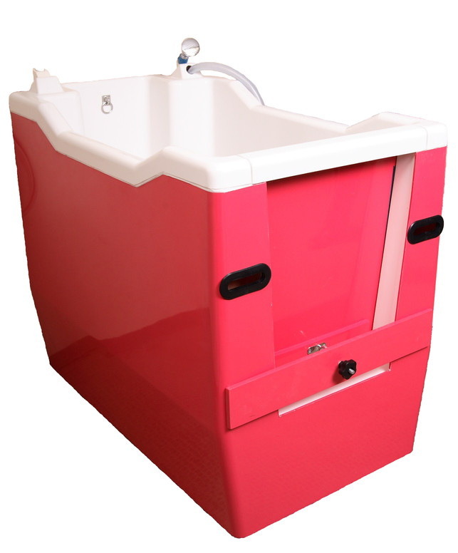 ドッグバス Spaワン! ポンプ有り 各色 （ ホットピンク ）(ホット