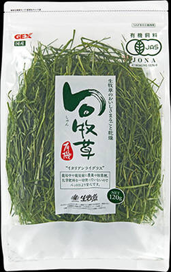 専門店用 旬牧草 イタリアンライグラス 120g