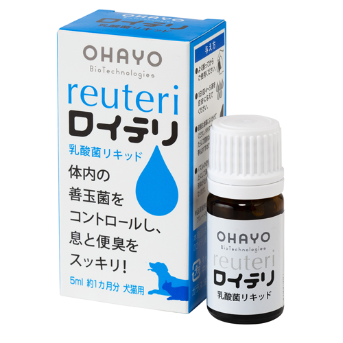 犬猫用 ロイテリ 乳酸菌リキッド 5ml: 600｜業務用トリミング用品通販