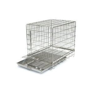 ハチコウ ステンレスケージ フロントオープン （短面ドア） Lサイズ