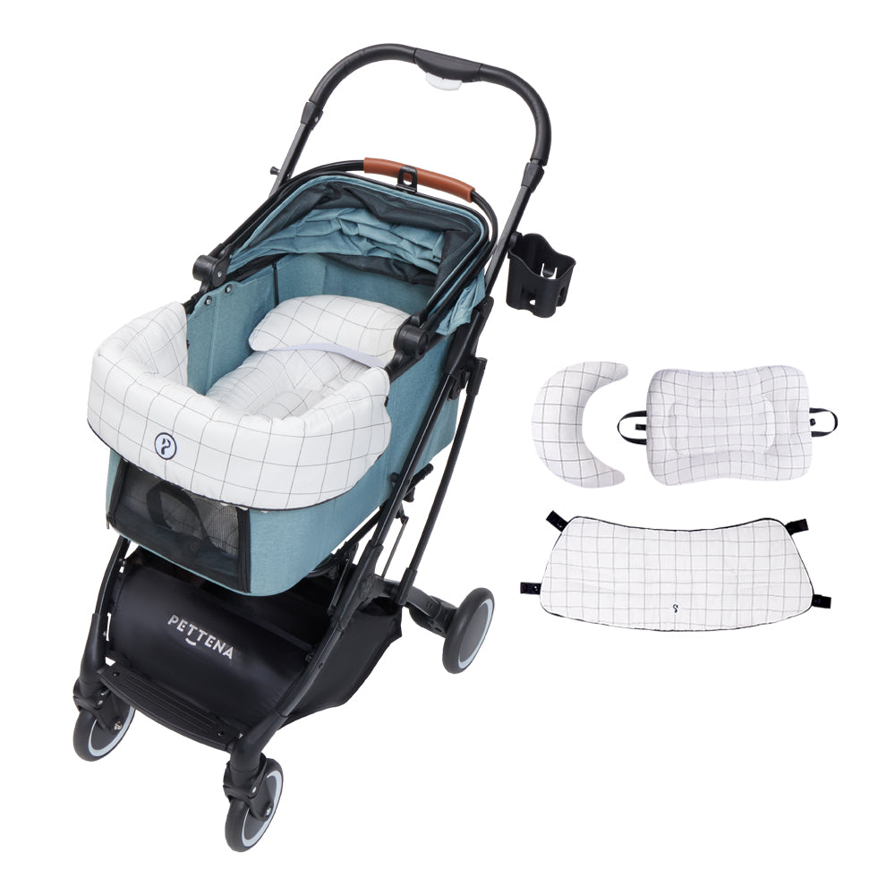 コスパ最強4WAY】KNIGHTペットカート｜多頭飼い・小型犬・中型犬に快適