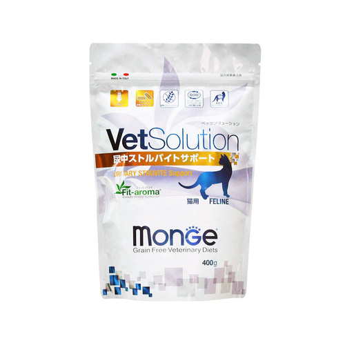 ベッツソリューション 食事療法食 猫用 尿中ストルバイトサポート 400g